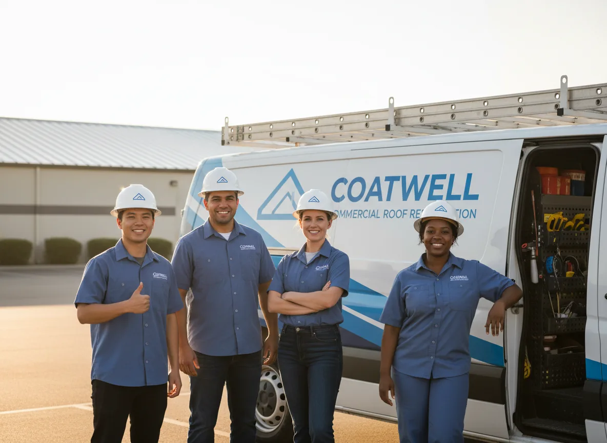 Commercial roof coating company in Morris, CT